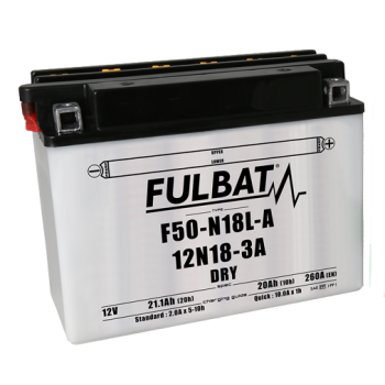 Akumulator Fulbat Y50-N18L-A DRY F50-N18L-A 12V 21.1Ah 260A